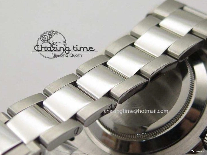 SS Dial A7750 on SS 116680 Bracelet YachtMaster II White 0423